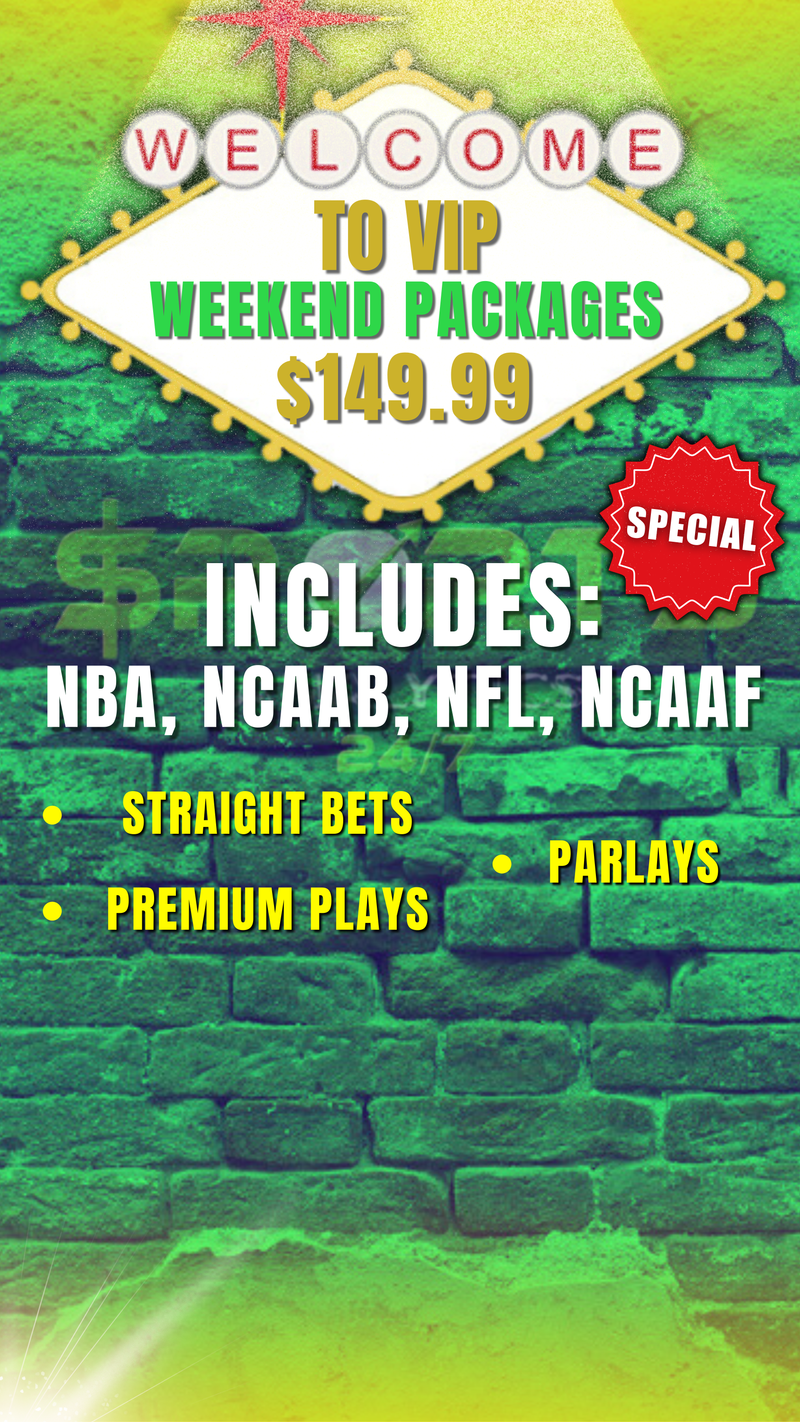 VIP Weekend Package 12/5-12/7